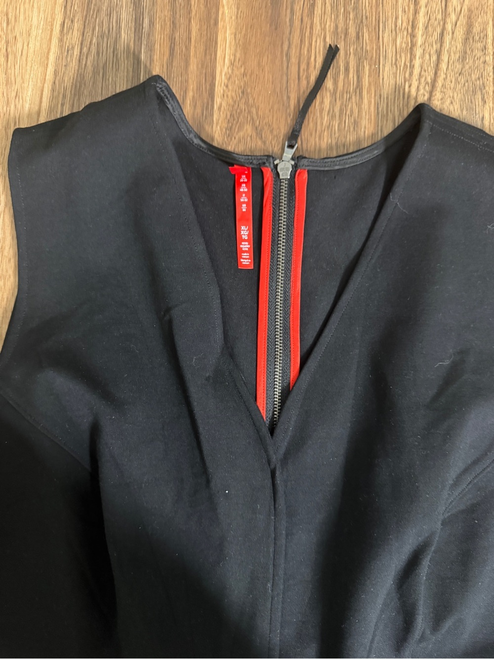 NWT Spanx The Perfect Sleeveless Jumpsuit Black Wide Leg Smoothing Core Shaping - Picture 4 of 9